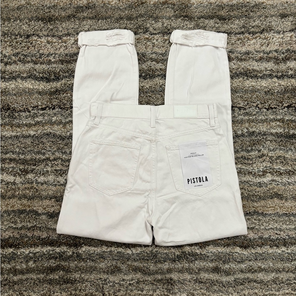 Pistola High Rise Relaxed Jeans Sz 25 | Pistola Presley High Rise Relaxed Roller - Picture 10 of 14